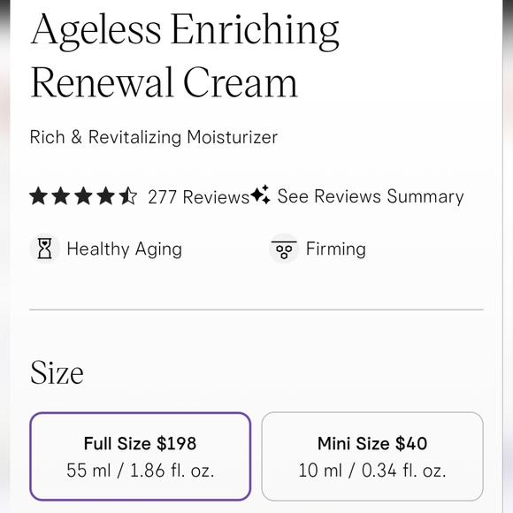 Tatcha Ageless Renewal Cream - Picture 3 of 3
